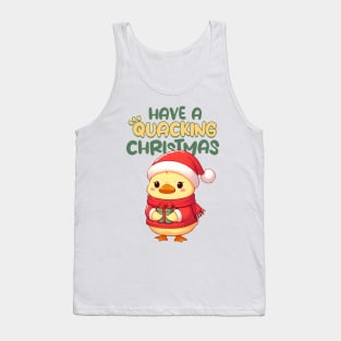 Have a Quacking Christmas Duck Tank Top